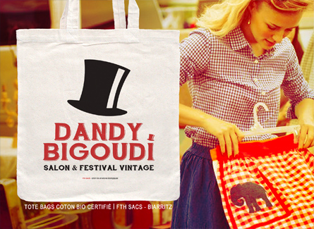 sac tote bag dandy bigoudi festival nantes